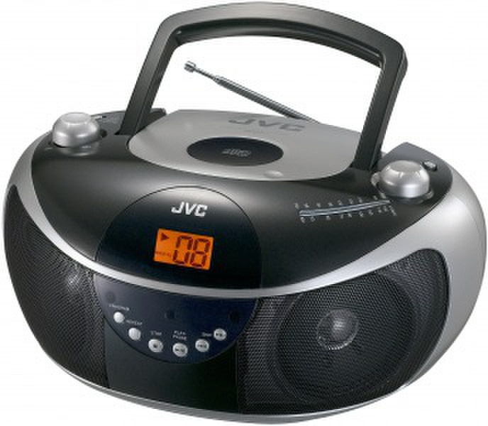 JVC RD-EZ11 1.5W Black,Silver CD radio