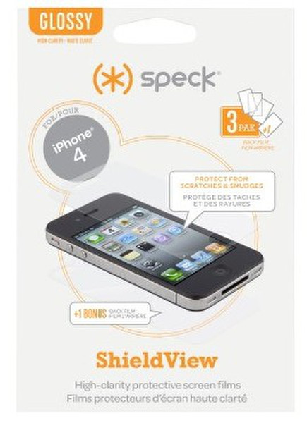 Speck SPK-A0118 iPhone 4 защитная пленка