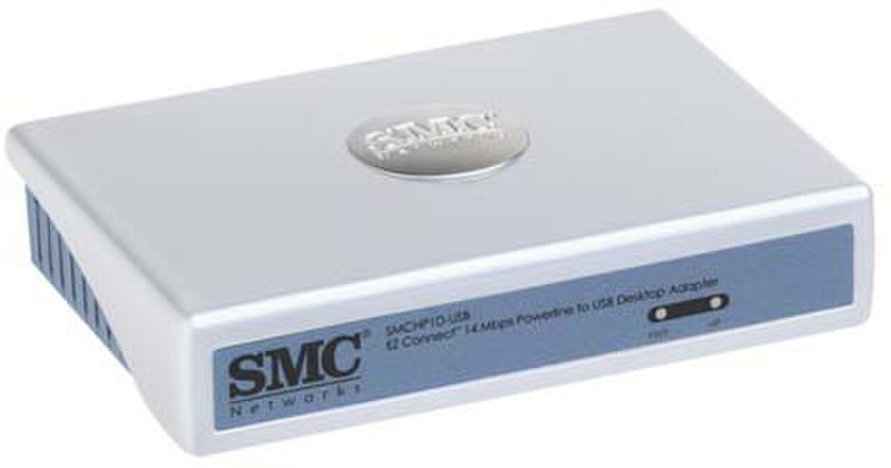 SMC EZ Connect™ Powerline to USB Adapter 14Mbit/s networking card