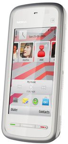 Nokia 5230 Cеребряный, Белый