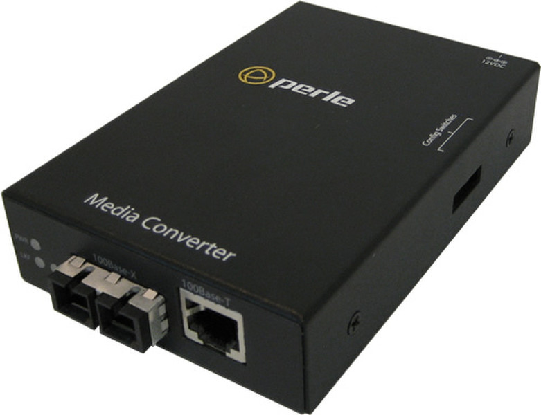 Perle S-100-M2SC2 100Mbit/s 1310nm Multi-Modus Netzwerk Medienkonverter