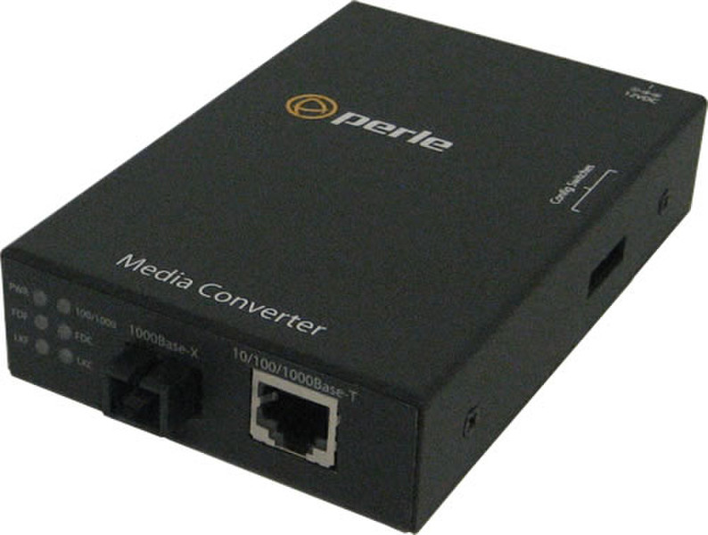 Perle S-1110-S1SC120D 1000Mbit/s 1590nm Single-mode network media converter