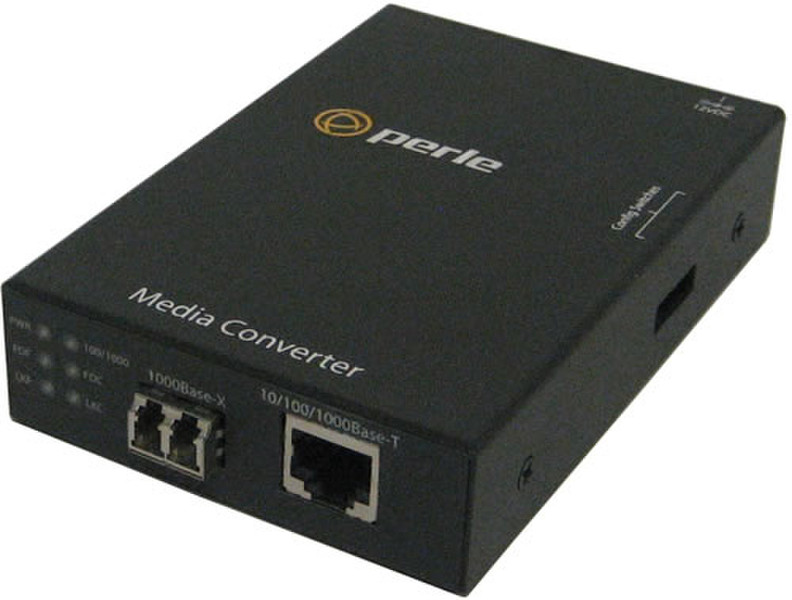 Perle S-1110-M2LC05 1000Mbit/s 850nm Multi-mode network media converter