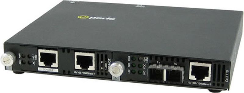 Perle SMI-1110-S2SC70 1000Mbit/s 1550nm Einzelmodus Netzwerk Medienkonverter