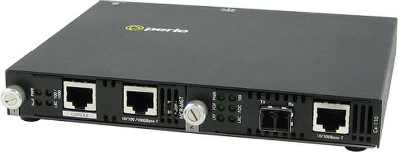 Perle SMI-110-S2LC80 100Mbit/s 1550nm Einzelmodus Netzwerk Medienkonverter