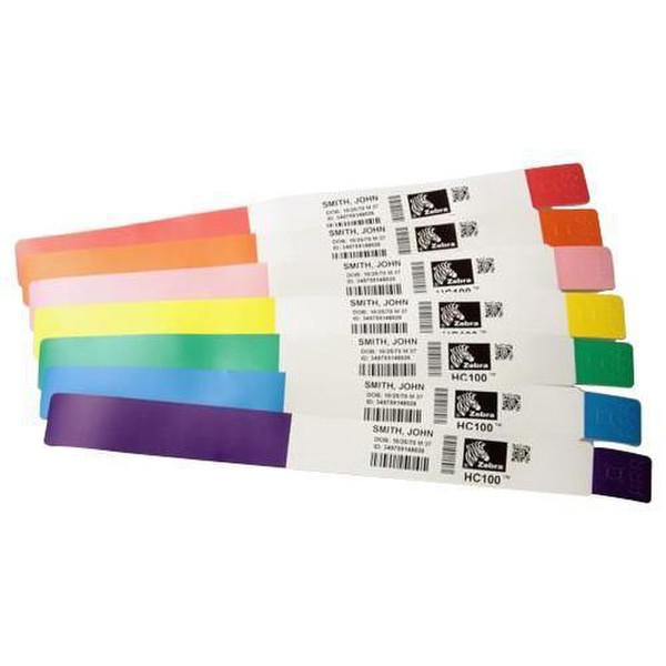 Zebra Z-Band Splash Желтый Self-adhesive printer label