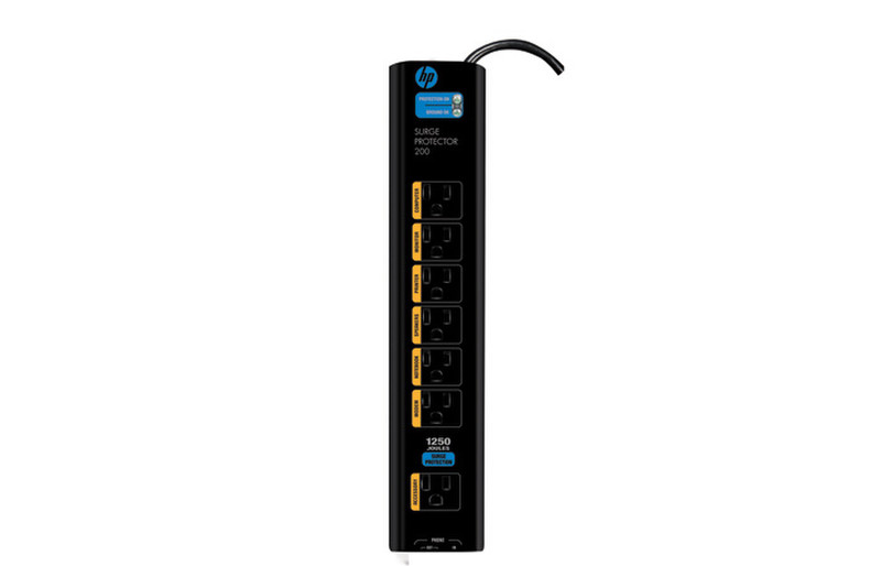 Monster Cable HP MDP 200 ES 7AC outlet(s) Black surge protector