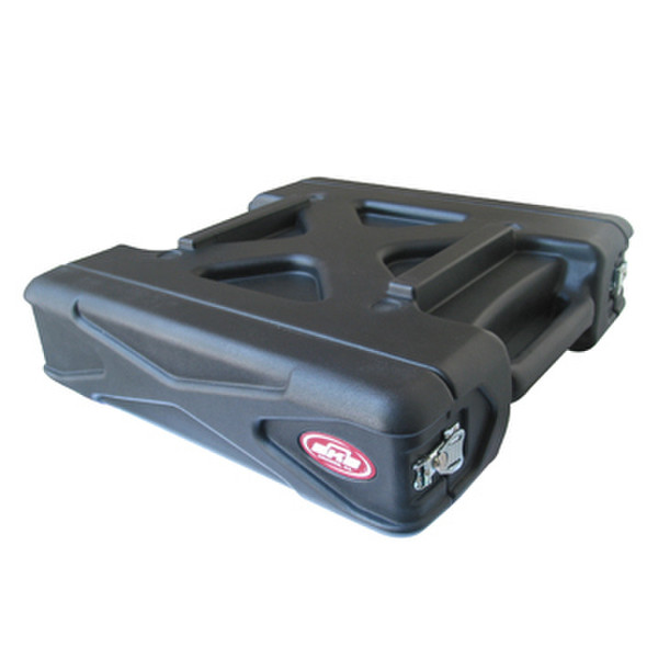 SKB 2U Ultimate Strength Series Roto-Rack Trolley case Schwarz