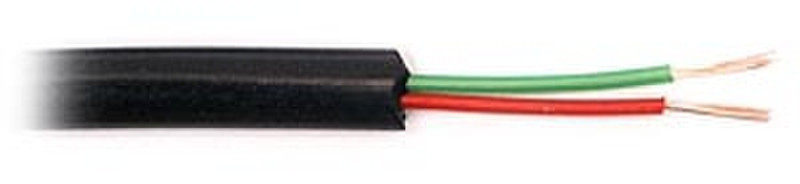 Lynx 2-core cable, 28AWG, flat, White 100м Белый телефонный кабель
