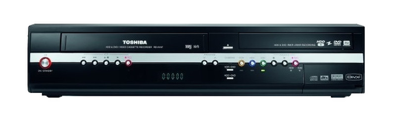 Toshiba RD-XV47 Rekorder Schwarz, Silber DVD-Player