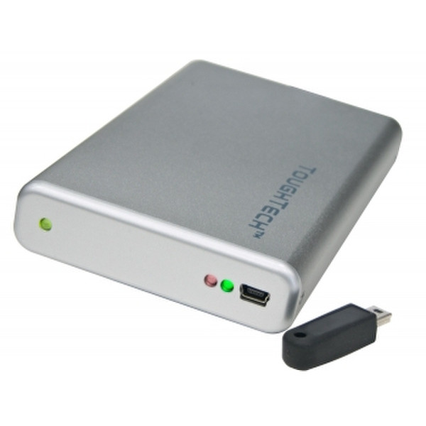 Wiebetech ToughTech Secure mini-Q 2.5Zoll USB Weiß