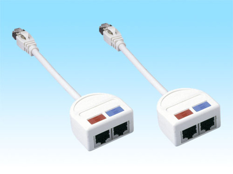 Lynx T-Mod adapter PC-PC White cable interface/gender adapter