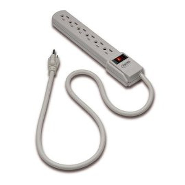 Micro Innovations 4380100 6AC outlet(s) 125V 0.9m Grey surge protector
