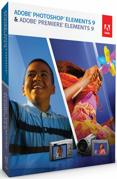 Adobe Photoshop Elements 9 + Premiere Elements 9, Lv 1 (1-2499), Mac, En