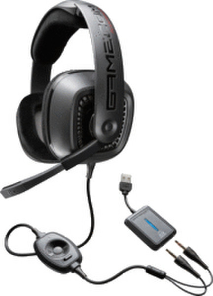 Plantronics GameCom 777 USB Стереофонический Оголовье Черный гарнитура