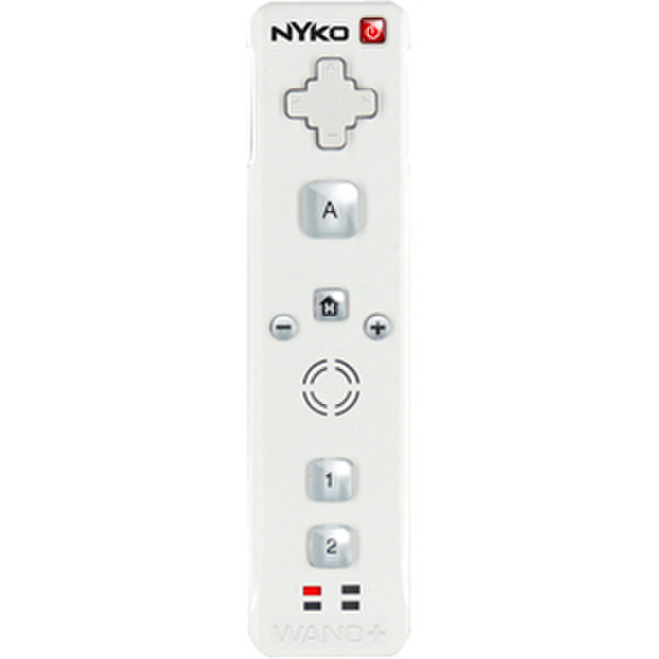 Nyko Wand+ push buttons Черный, Серый пульт дистанционного управления