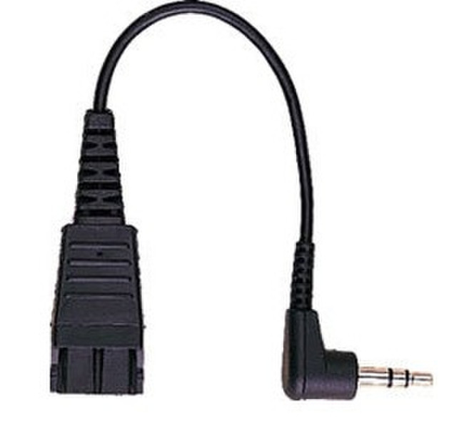 Jabra 8734-749 QD 3,5 мм Черный аудио кабель