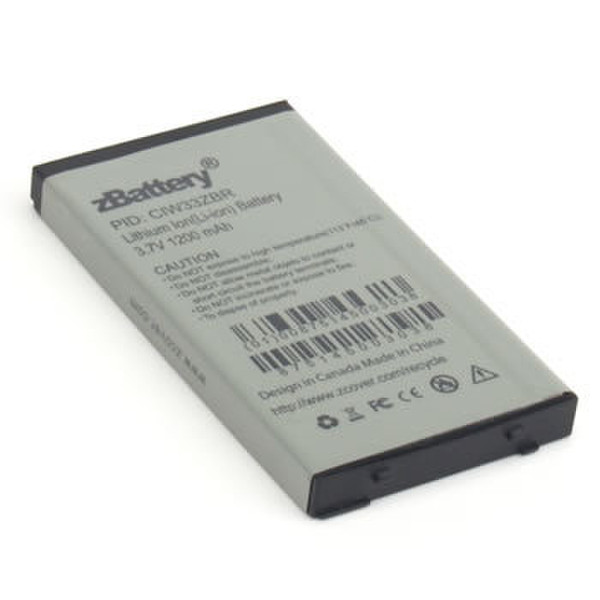 zCover CIW33ZBR Lithium-Ion (Li-Ion) 1200mAh 3.7V rechargeable battery