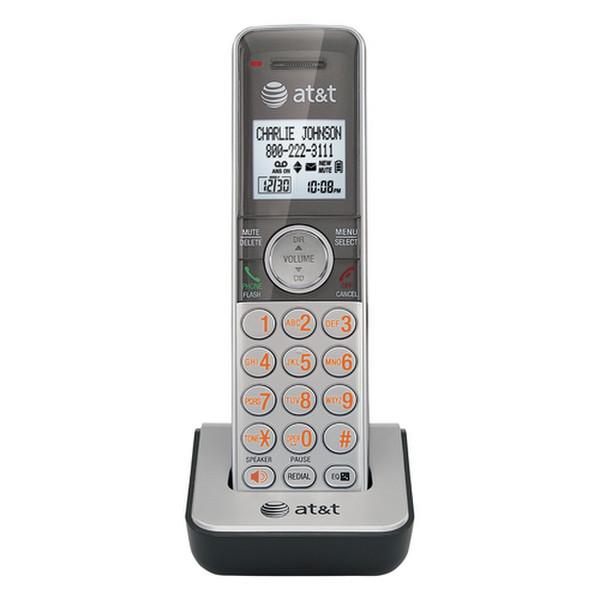 VTech CL80101 DECT Идентификация абонента (Caller ID) Черный, Cеребряный телефон