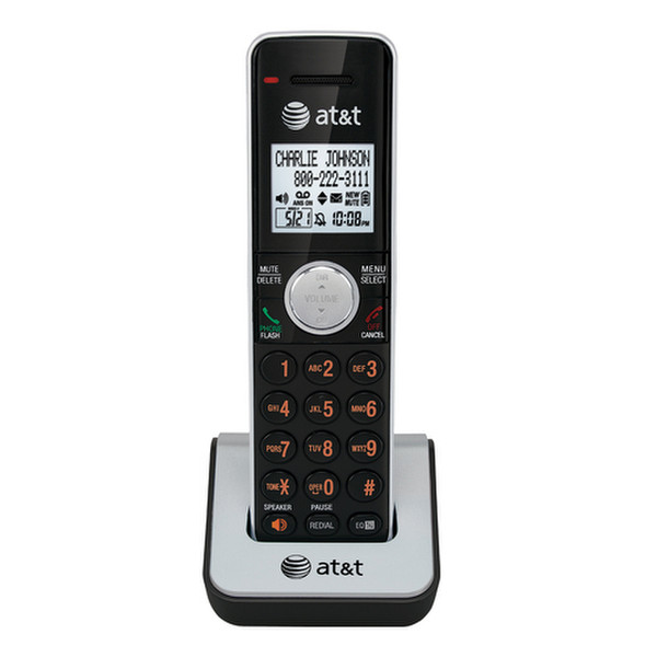 VTech CL80111 DECT Идентификация абонента (Caller ID) Черный, Cеребряный телефон