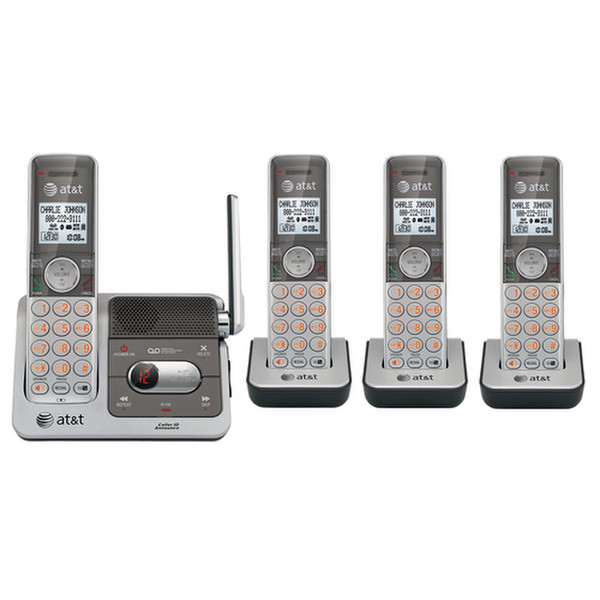 VTech CL82401 DECT Caller ID Black,Silver telephone