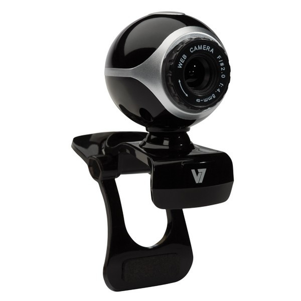 V7 Vantage Webcam 300 0.3МП 640 x 480пикселей USB 2.0 Черный, Cеребряный вебкамера