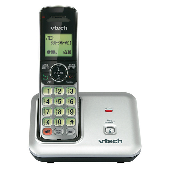 VTech CS6419 DECT Идентификация абонента (Caller ID) Серый телефон