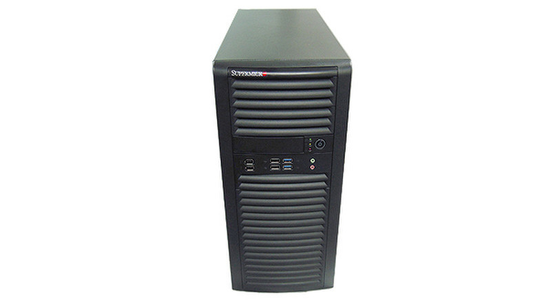 Supermicro CSE-732D4F-500B Midi-Tower 500W Black computer case