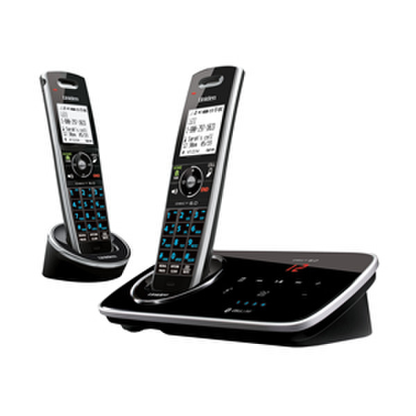 Uniden D3280-2 DECT Anrufer-Identifikation Schwarz Telefon