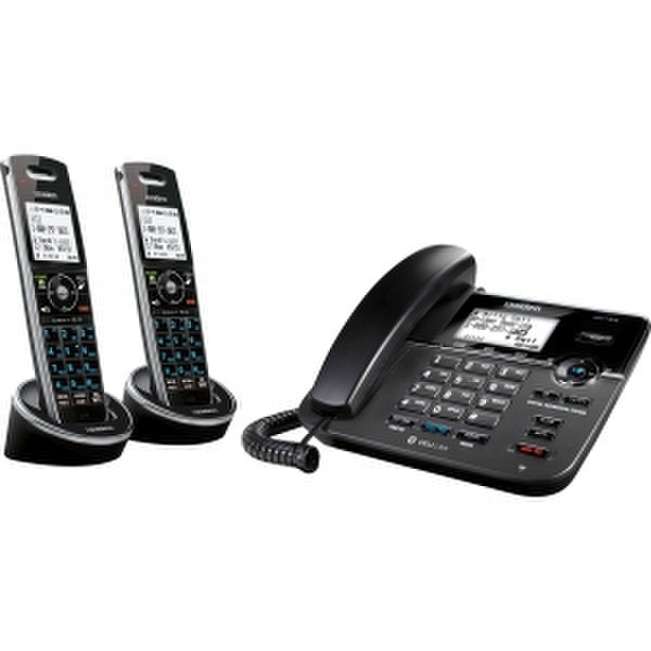 Uniden D3288-2 DECT Caller ID Black telephone