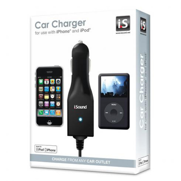 dreamGEAR DGIPOD-1562 Auto Black mobile device charger