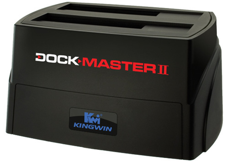 Kingwin DM-2536U3 Schwarz Notebook-Dockingstation & Portreplikator