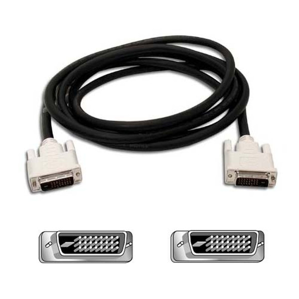 Belkin Pro Series Digital Video Dual Link Cable (DVI to DVI Dual Link DVI-D), 3M 3m DVI-Kabel