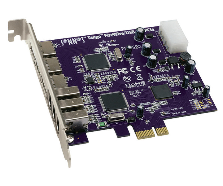 Sonnet FWUSB2A-E Внутренний IEEE 1394/Firewire,USB 2.0 интерфейсная карта/адаптер