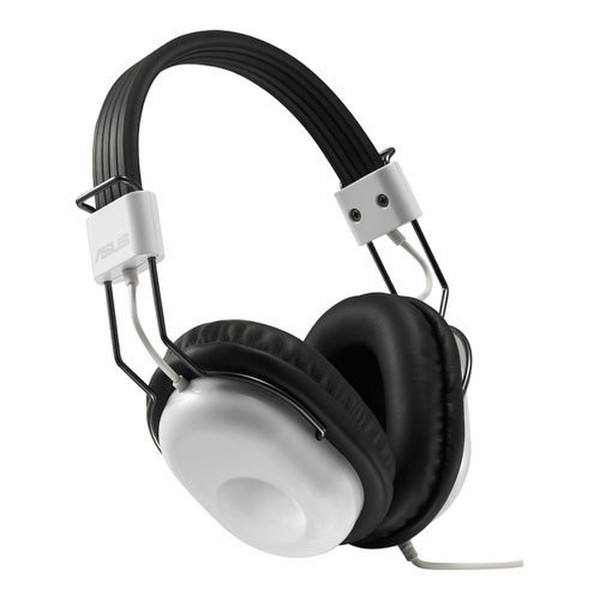 ASUS HP-100U 3.5 mm Binaural Head-band White headset
