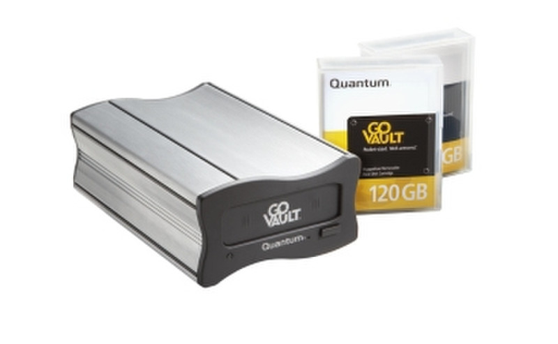 Quantum QR1202-B5-S2D04 2.0 80GB Schwarz Externe Festplatte