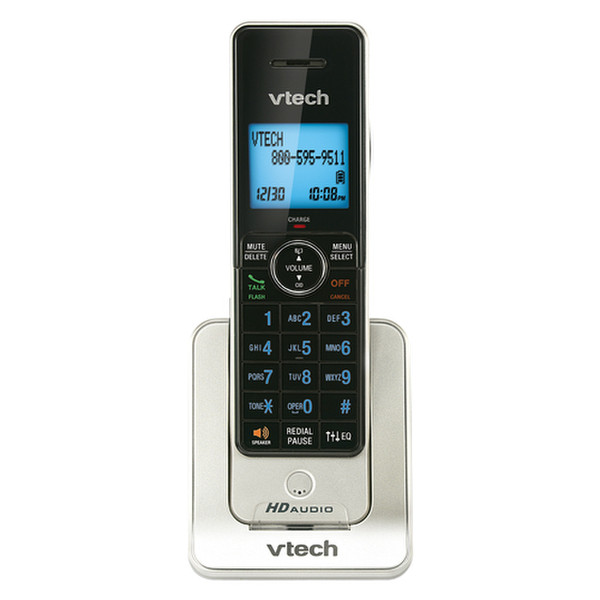 VTech LS6405 DECT Идентификация абонента (Caller ID) Черный, Cеребряный телефон