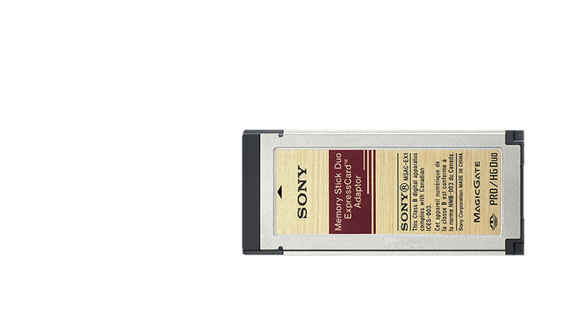 Sony MSA-CEX1 Внутренний ExpressCard устройство для чтения карт флэш-памяти