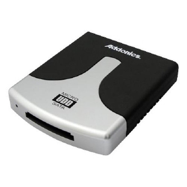 Addonics MSXUDDEU 1.8" Black,Silver storage enclosure