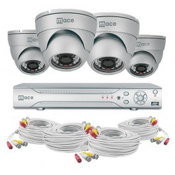 Mace View System Kit Silber Digitaler Videorekorder (DVR)