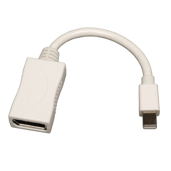 Tripp Lite Mini DisplayPort to DisplayPort Cable Adapter, Video Converter, 2560x1600 (M/F)