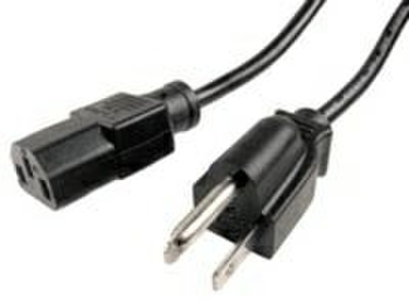 Cables Unlimited PWR-0900-06 1.8m Black power cable