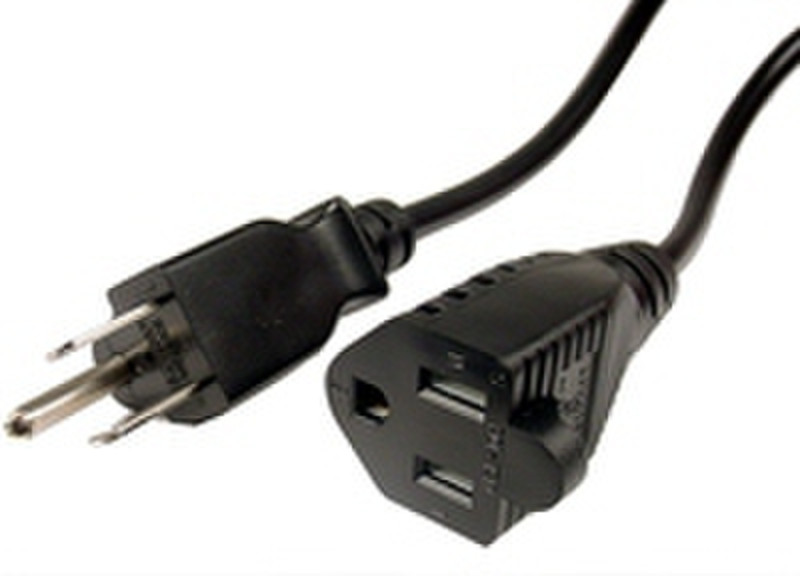 Cables Unlimited PWR-1900-06 1.8м Черный кабель питания