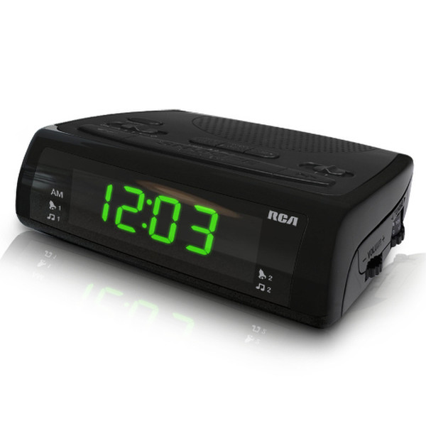 Audiovox RC105 Часы Черный радиоприемник