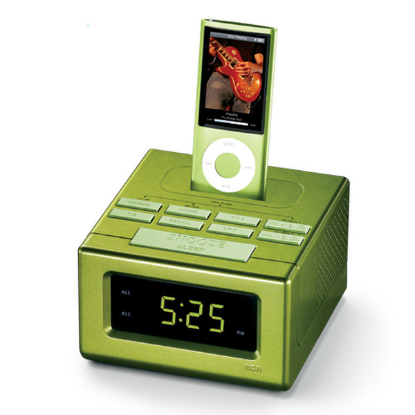 Audiovox RC130i Clock Green