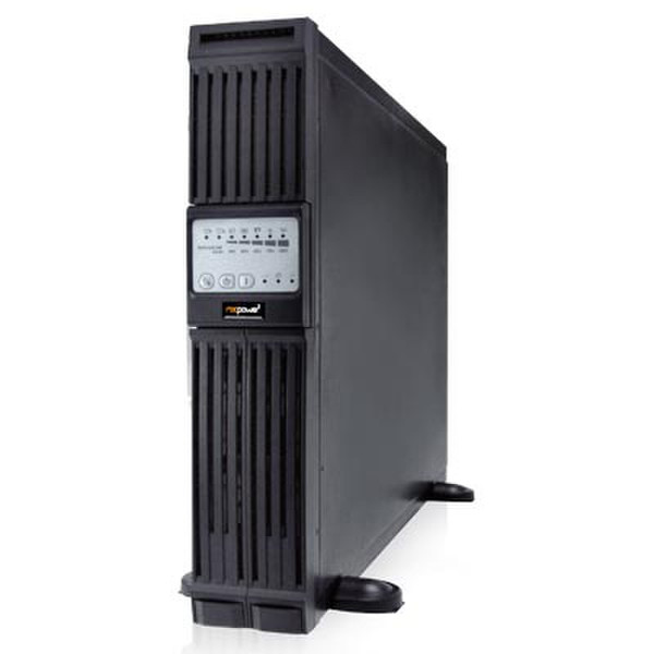 Rocstor Rocwave 1000VA 6AC outlet(s) Rackmount/Tower Black uninterruptible power supply (UPS)