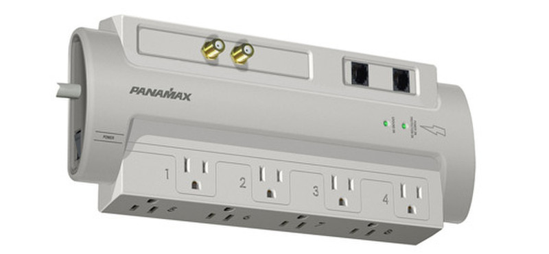 Panamax SP8-AV 8AC outlet(s) 120V 1.8m Grey surge protector
