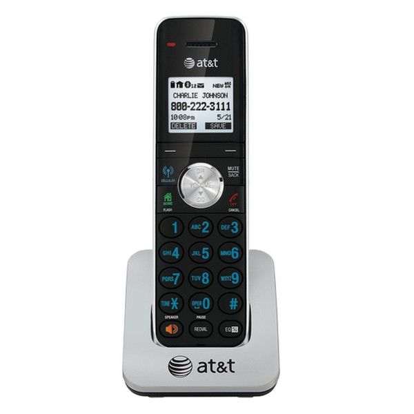 VTech TL90071 DECT Идентификация абонента (Caller ID) Черный, Cеребряный телефон