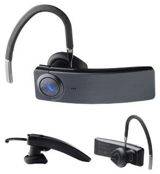 BlueAnt Q1 Monophon Ohrbügel Schwarz Headset