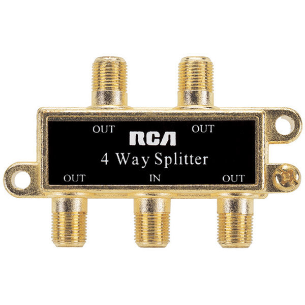 Audiovox VH49N Cable splitter Brass cable splitter/combiner